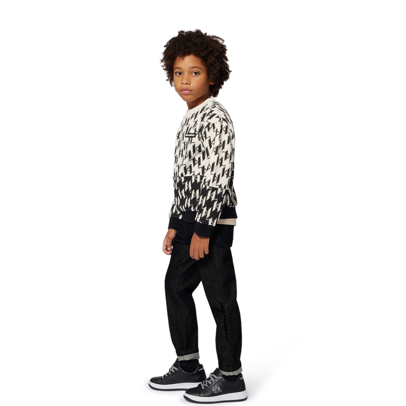 Baskets basses à lacets KARL LAGERFELD KIDS 
                    UNISEXE