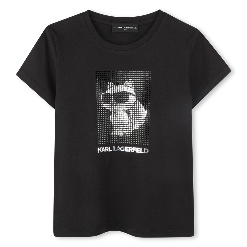 T-shirt &agrave; manches courtes KARL LAGERFELD KIDS 
                        FILLE