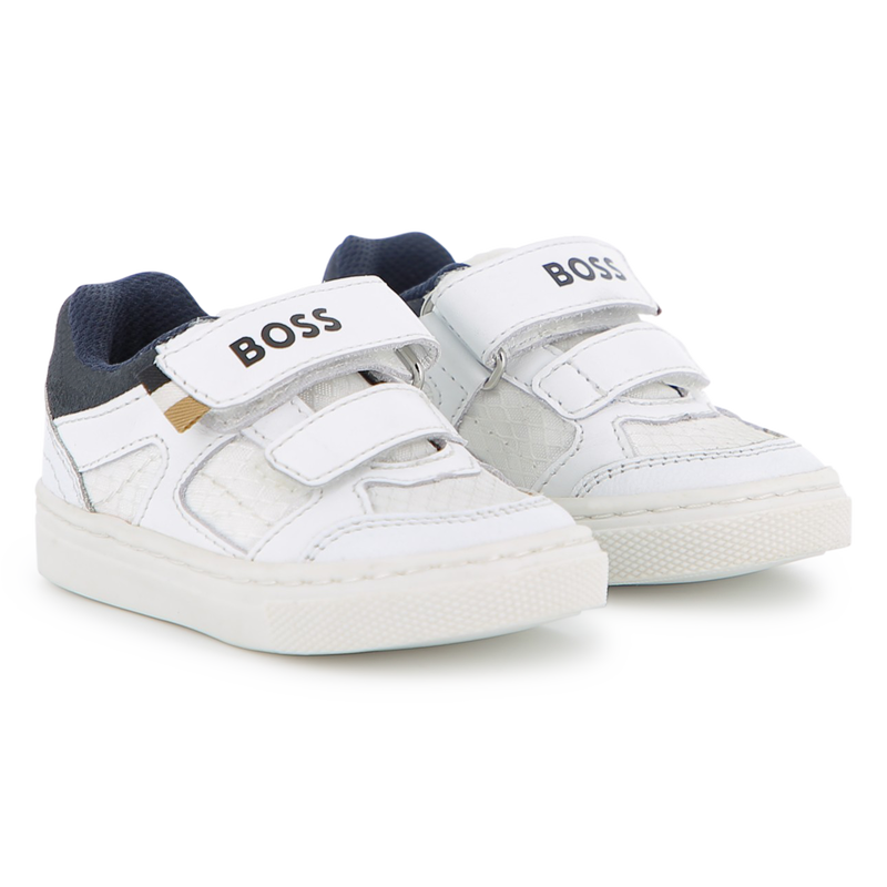 BASKETS &Agrave; BANDES AUTO AGRIPPANTES BOSS 
                        GARCON