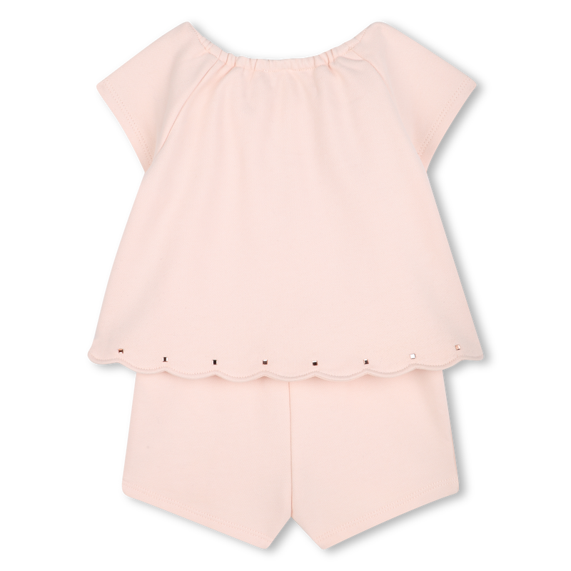 Combinaison courte en molleton CHLOE 
                    FILLE