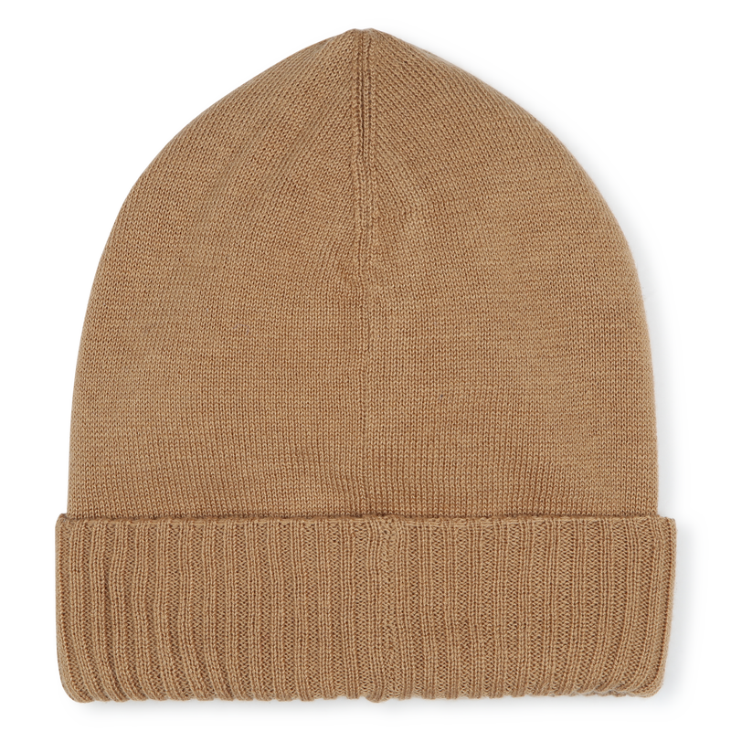 Bonnet tricot avec revers BOSS 
                    GARCON