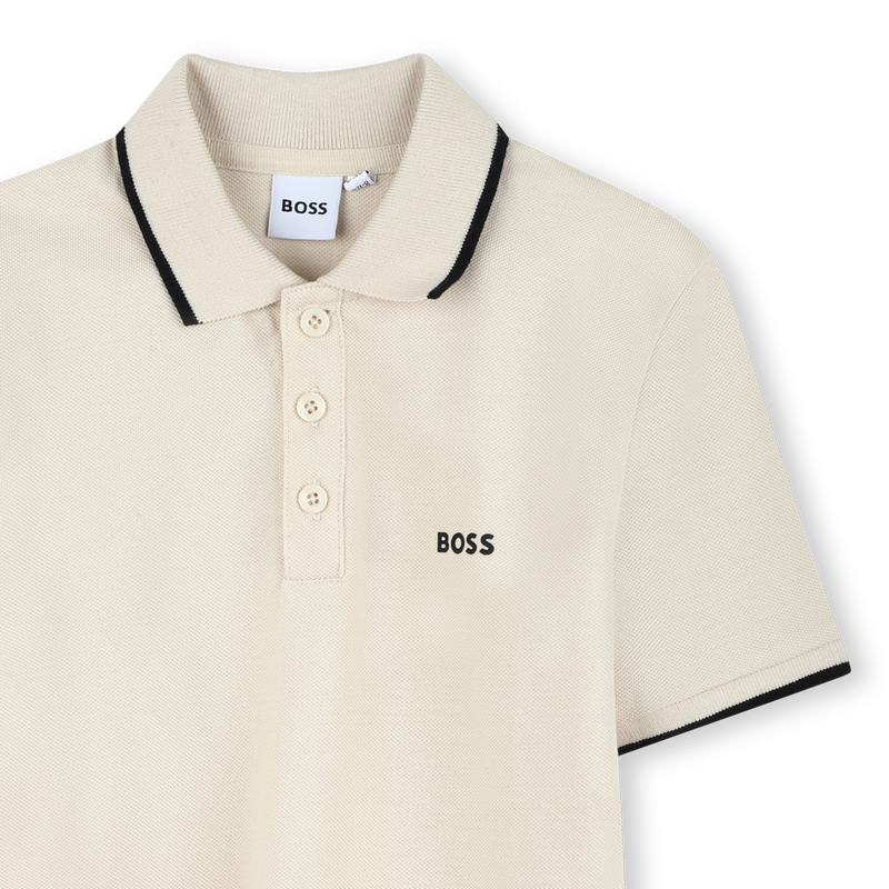 Polo à manches courtes BOSS 
                    GARCON