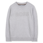 Pull manches longues, GRIS CHINE, hi-res