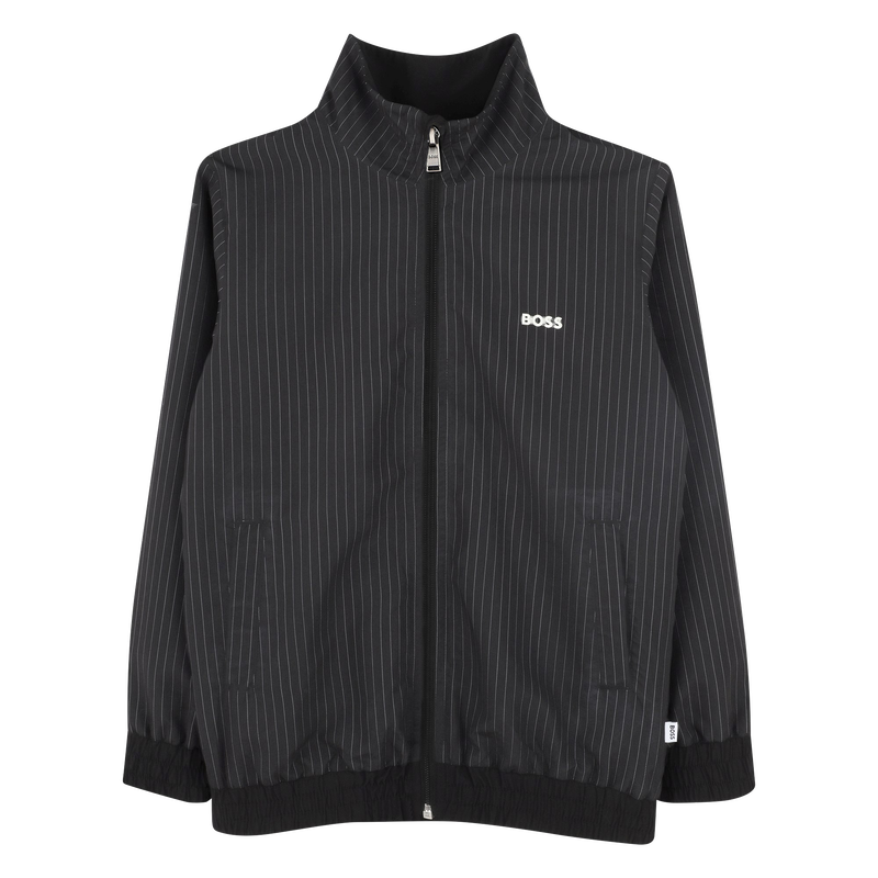 Sweat-shirt zippé col montant BOSS 
                    GARCON