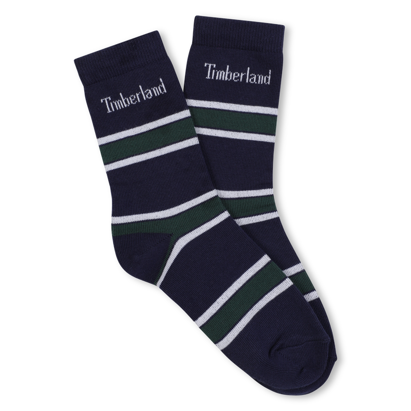 Chaussettes jacquard pack trio TIMBERLAND 
                    GARCON