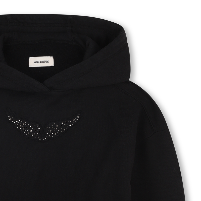 Sweat capuche &eacute;paules tombantes ZADIG & VOLTAIRE 
                        FILLE