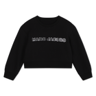 Sweat-shirt court en molleton MARC JACOBS 
                    FILLE