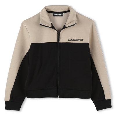 Cardigan bicolore KARL LAGERFELD KIDS GARCON