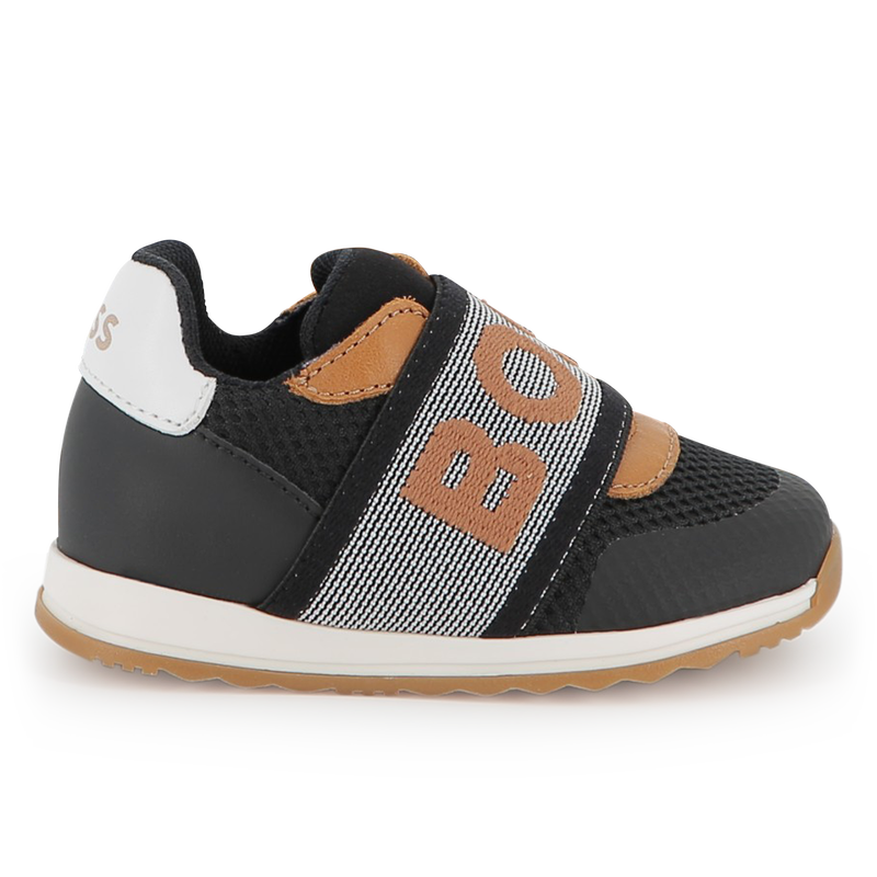 Baskets avec élastique siglé BOSS 
                    GARCON