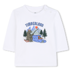 Tee-shirt manches longues en jersey TIMBERLAND 
                    GARCON