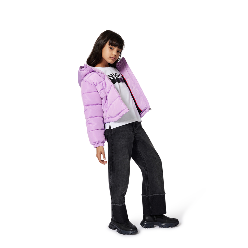 T-shirt &agrave; manches courtes Hugo 
                        FILLE