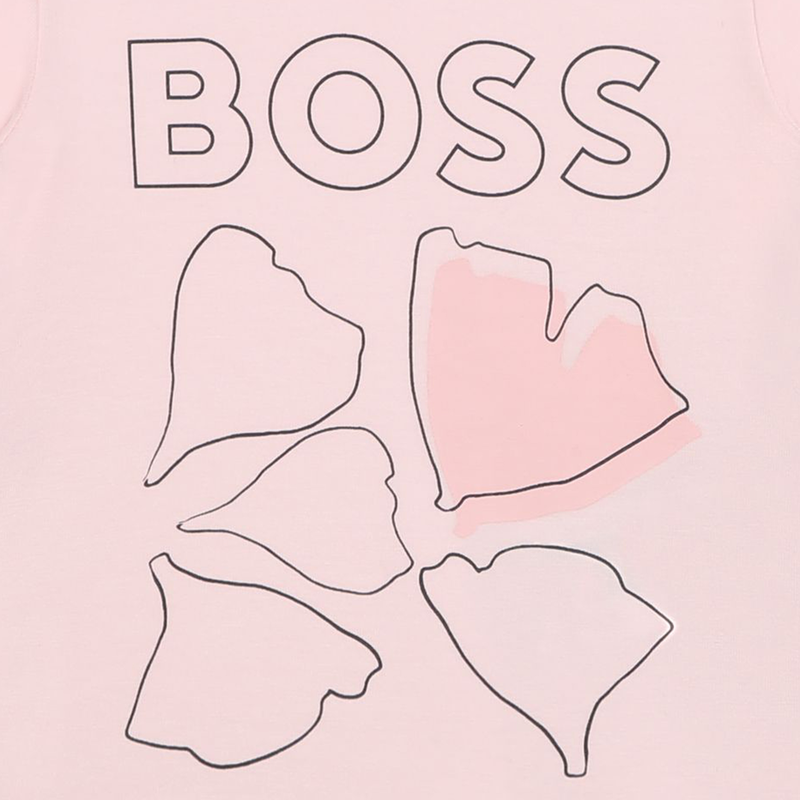 T-shirt imprimé pétales BOSS 
                    FILLE