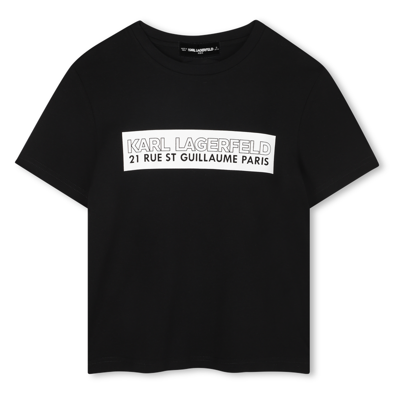 T-shirt à manches courtes KARL LAGERFELD KIDS 
                    GARCON