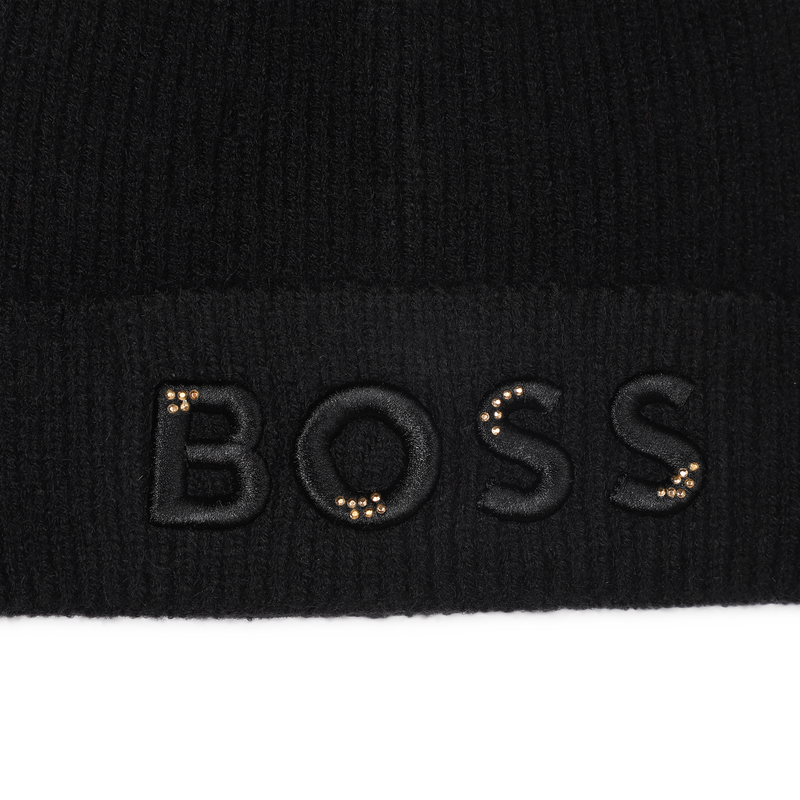 Bonnet tricot BOSS 
                    FILLE