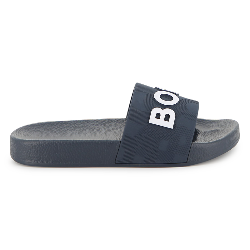 Claquettes avec sigle BOSS 
                    GARCON