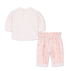Ensemble tee-shirt + pantalon KENZO KIDS 
                    FILLE
