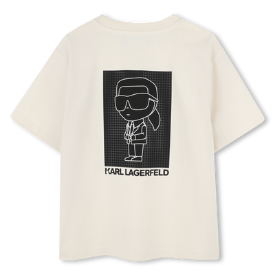 T-shirt &agrave; manches courtes KARL LAGERFELD KIDS GARCON