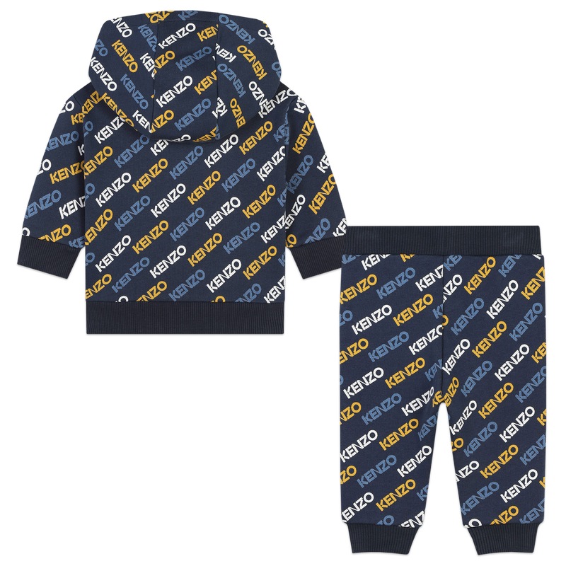 Cardigan à capuche et pantalon KENZO KIDS 
                    GARCON
