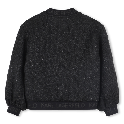 Blouson orné de sequins KARL LAGERFELD KIDS FILLE