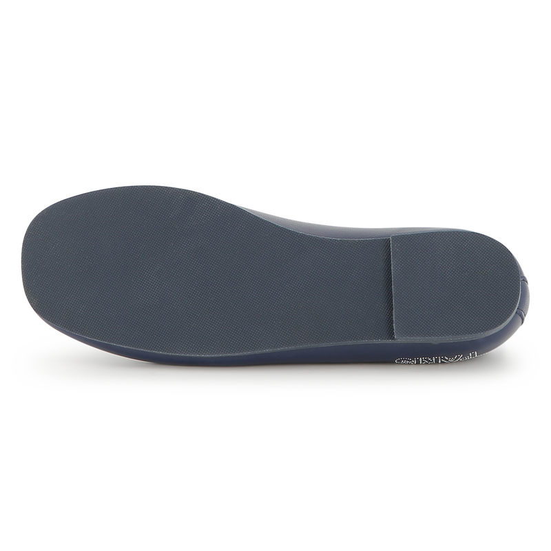 Ballerine en cuir de chèvre KENZO KIDS 
                    FILLE