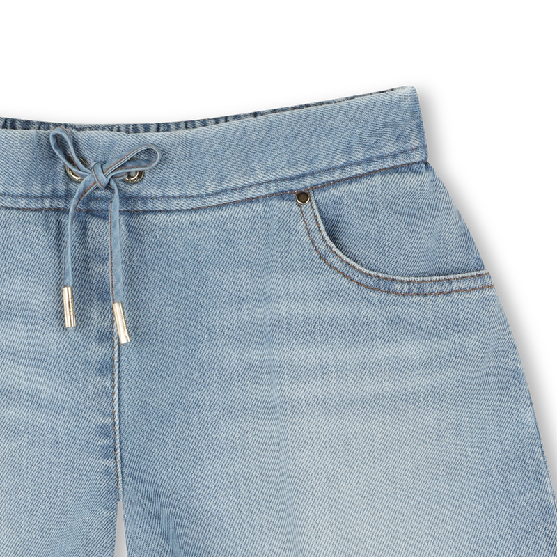 Short en jean à lacets CHLOE 
                    FILLE