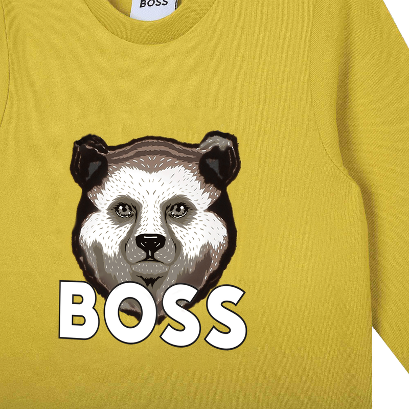 T-shirt avec imprimé BOSS 
                    GARCON