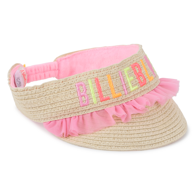 Visière avec logo brodé BILLIEBLUSH 
                    FILLE