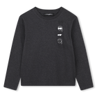 T-shirt &agrave; manches longues KARL LAGERFELD KIDS 
                    GARCON