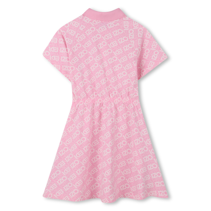 Robe polo manches raglan KENZO KIDS 
                    FILLE