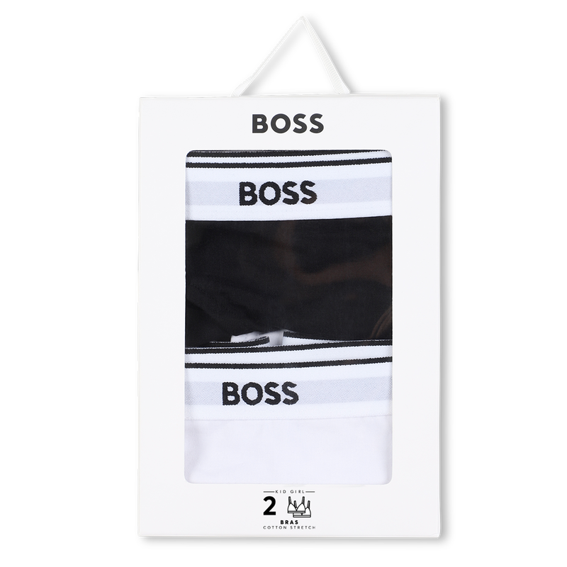 Lot de 2 brassières BOSS 
                        FILLE