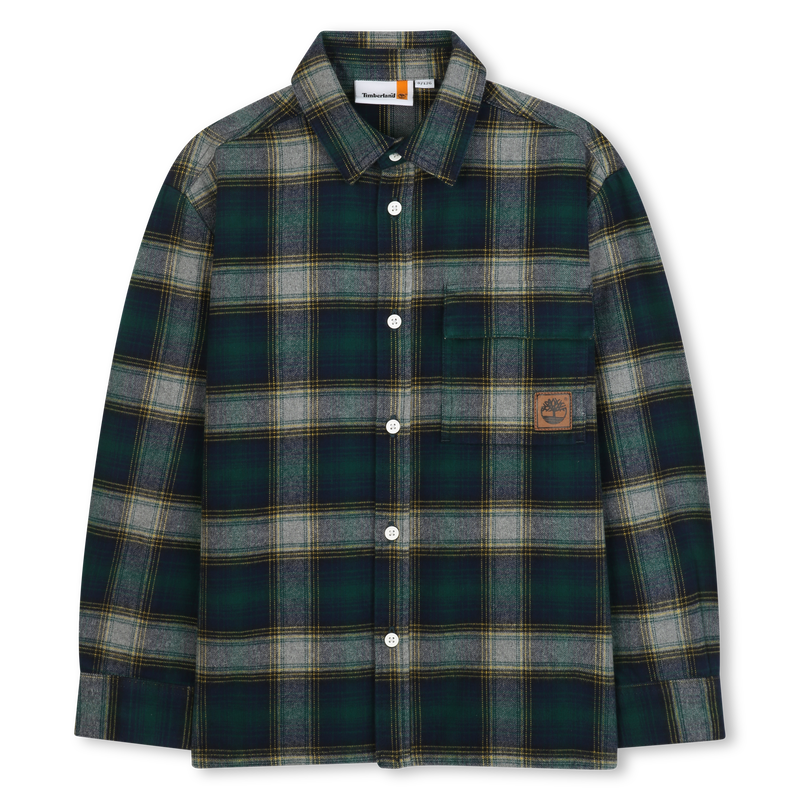 Chemise à carreaux TIMBERLAND 
                    GARCON