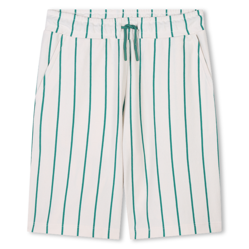 Bermuda en coton rayé KENZO KIDS 
                    GARCON