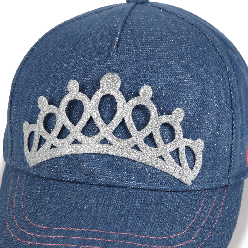Casquette en denim pailleté BILLIEBLUSH 
                    FILLE