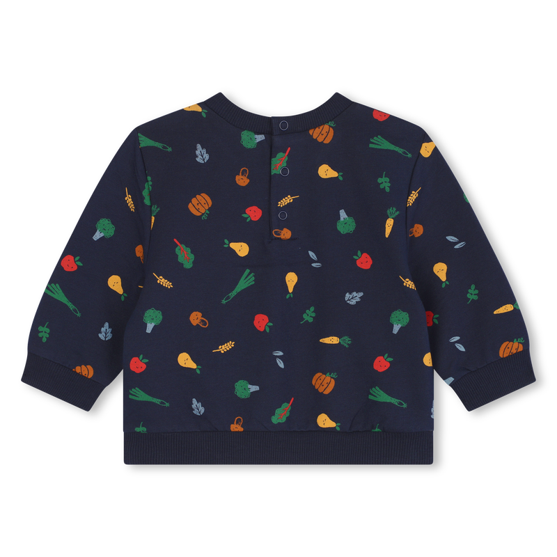 Sweat-shirt fruits et légumes CARREMENT BEAU 
                    GARCON