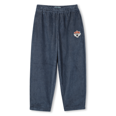Pantalon en velours KENZO KIDS GARCON