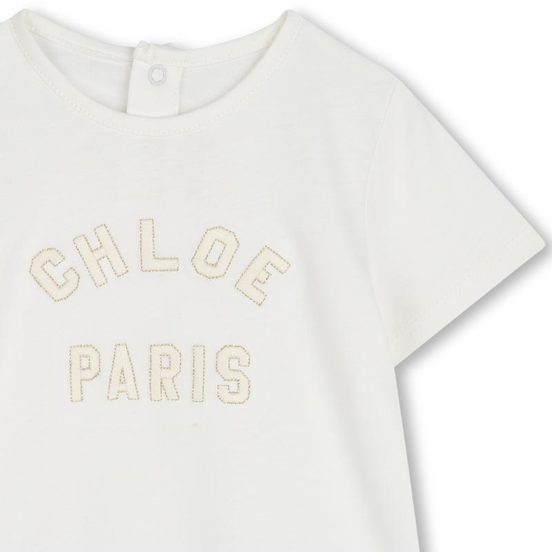 T-shirt manches courtes CHLOE 
                    FILLE
