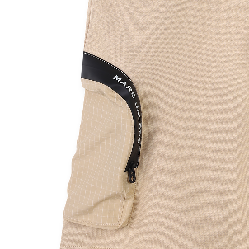 Bermuda long coton molletonn&eacute; MARC JACOBS 
                        GARCON
