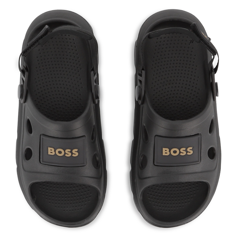 Sandales &agrave; fermeture par bandes auto agrippantes BOSS 
                        GARCON