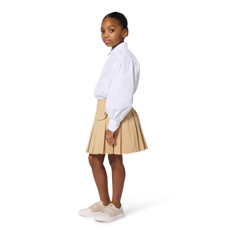 Chemise en coton jacquard GIVENCHY 
                    FILLE