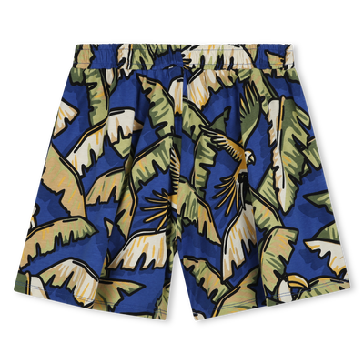 Short imprim&eacute; en coton KENZO KIDS FILLE