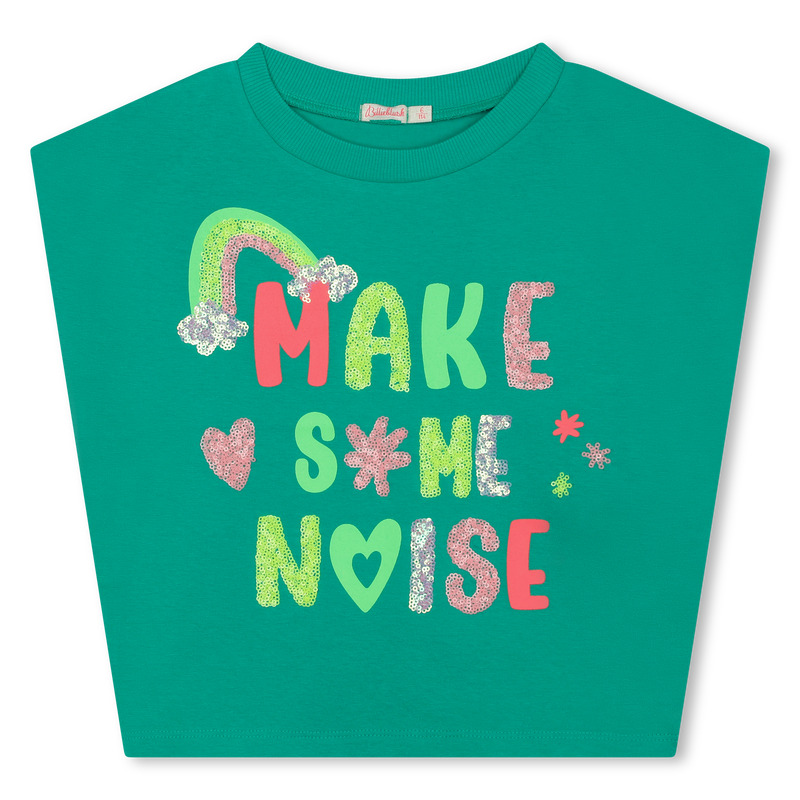 T-shirt ample à message BILLIEBLUSH 
                    FILLE