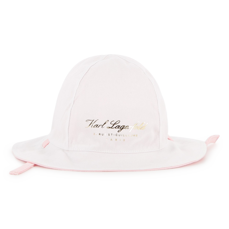 CHAPEAU RÉVERSIBLE KARL LAGERFELD KIDS 
                        FILLE