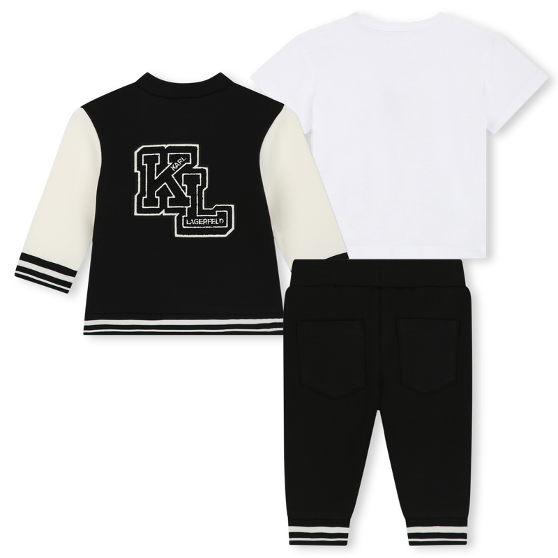 Ensemble 3 pièces jogging KARL LAGERFELD KIDS 
                    GARCON