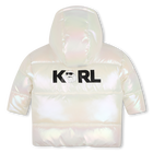 Doudoune &agrave; capuche KARL LAGERFELD KIDS 
                    FILLE