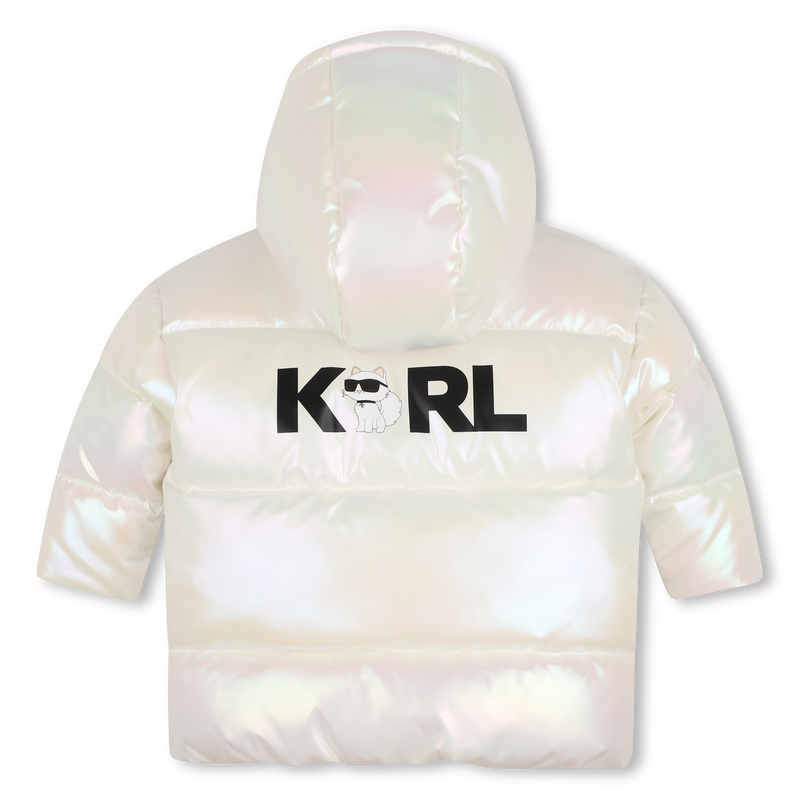 Doudoune &agrave; capuche KARL LAGERFELD KIDS 
                        FILLE