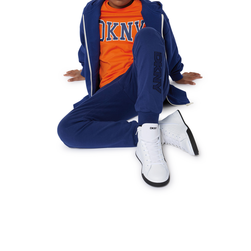 Sweat-shirt &agrave; capuche DKNY 
                        UNISEXE