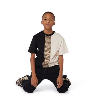 T-shirt avec blocs de couleurs LANVIN GARCON