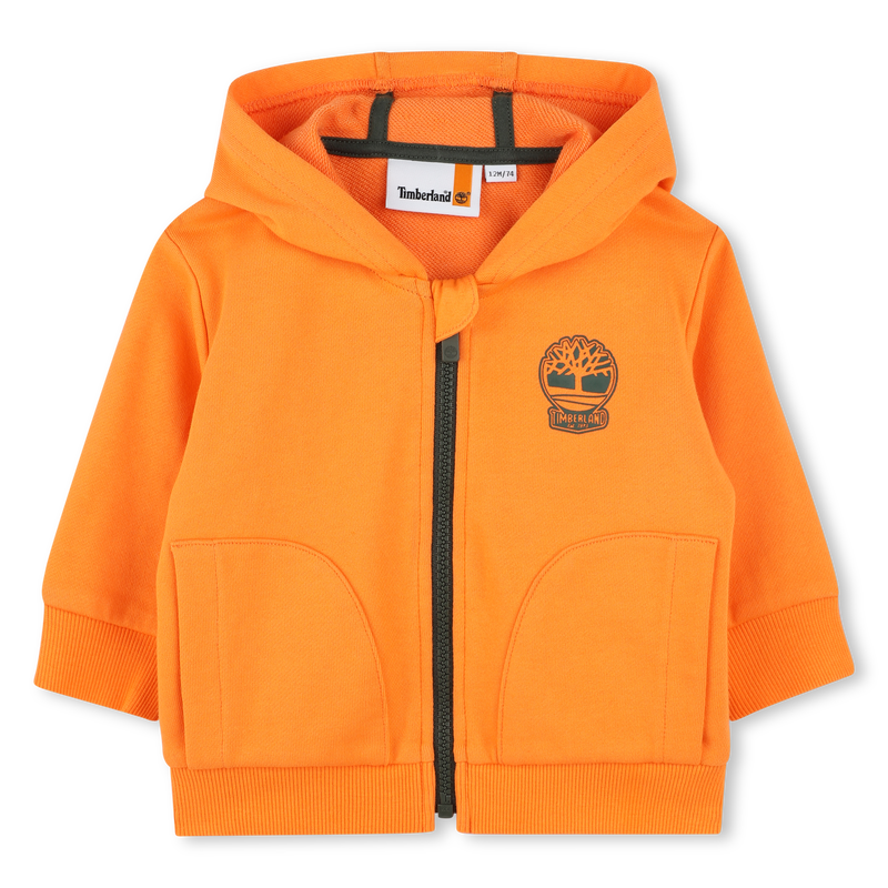 Cardigan de jogging molletonn&eacute; TIMBERLAND 
                        GARCON