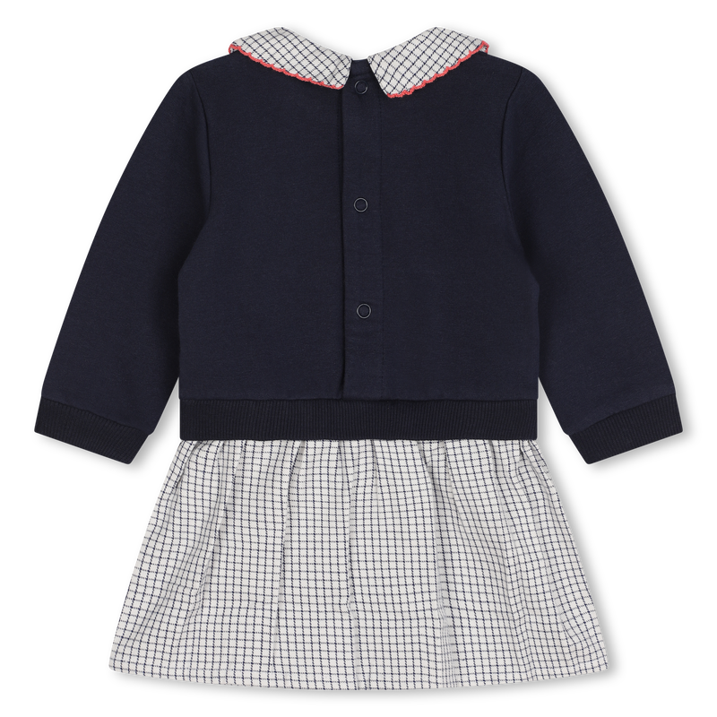 Robe 2 en 1 bi-matière CARREMENT BEAU 
                    FILLE