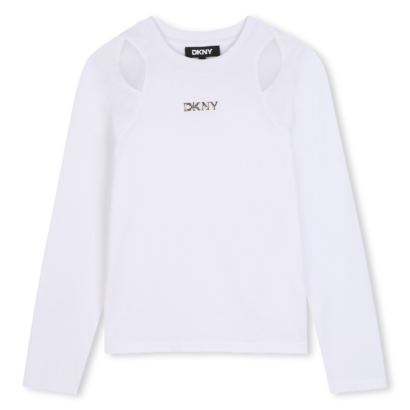 Tee-shirt manches longues DKNY 
                        FILLE